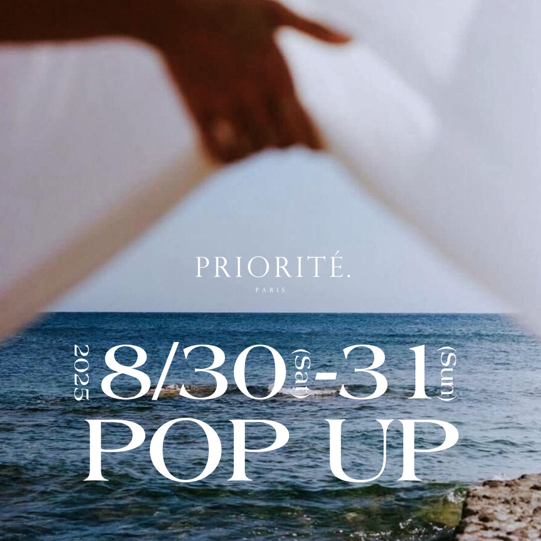 【POP UP in Kobe】プリオリテ2025年8月イベント開催のお知らせ